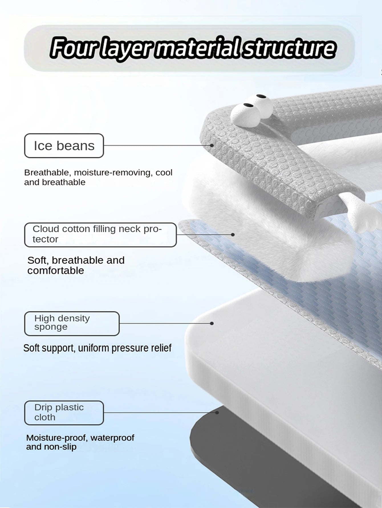 Summer Cooling Mat Sleeping Pad Pet Bed Mats Breathable and Absorbent Suitable for Small and Medium-Sized Cats and Dogs