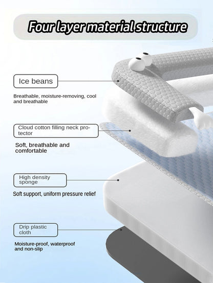 Summer Cooling Mat Sleeping Pad Pet Bed Mats Breathable and Absorbent Suitable for Small and Medium-Sized Cats and Dogs